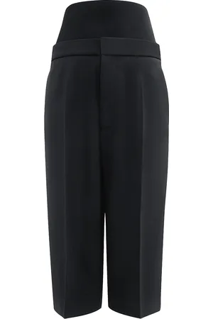 Alaïa High Waisted Bermuda Short in - Black. Size 38 (also in ).