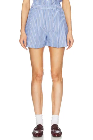 Marni High Waisted Short in - Blue. Size 40 (also in 42, 44).