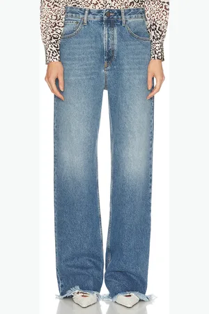 Alessandra Rich Low Waist Baggy Wide Leg in - . Size 24 (also in 25, 26, 27).