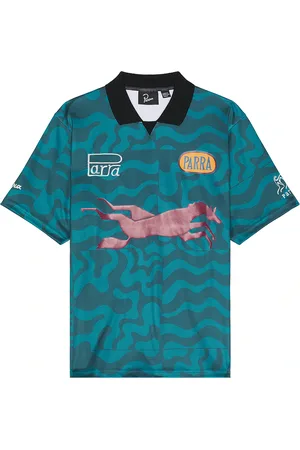 By Parra Sports Flag Polo Shirt in - Green. Size M (also in ).