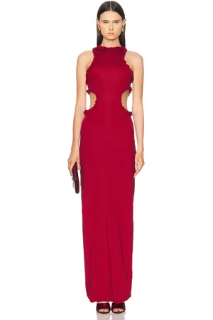 Maygel Coronel Anassa Dress in - Red. Size all.