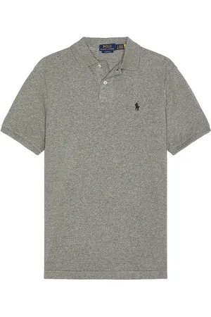 Ralph Lauren Short Sleeve Mesh Polo in - Grey. Size L (also in M, S, XL/1X).