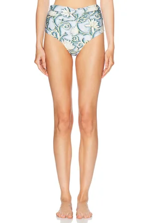 Agua by Agua Bendita Vaiven Soledad Bikini Bottom in - Baby Blue. Size L (also in M, XS).
