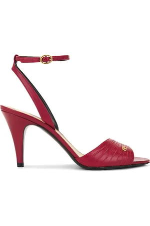 VALENTINO GARAVANI Ladycrush Sandal in - Red. Size 36 (also in 37, 37.5, 38.5, 39, 39.5, 41).