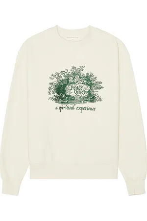 Museum of Peace and Quiet Spiritual Experience Crewneck Sweatshirt in - Cream. Size L (also in M, S, XS).