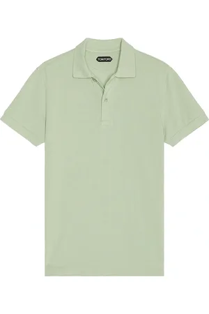 Tom Ford Short Sleeve Polo in - Green. Size 46 (also in 48, 50, 52).