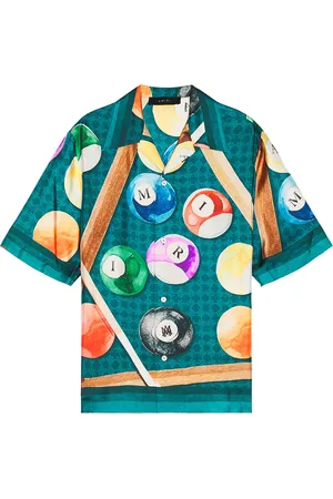 AMIRI Billiards Bowling Shirt in - Green. Size L (also in M, S).