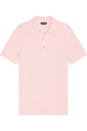 Tom Ford Short Sleeve Polo in - Pink. Size 46 (also in 50, 52).