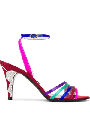 VALENTINO GARAVANI Ladycrush Sandal in - Fuchsia,Purple. Size 36 (also in 36.5, 37, 37.5, 38, 38.5, 39, 39.5, 41).