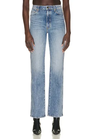 Khaite Danielle Pant in - Blue. Size 30 (also in ).