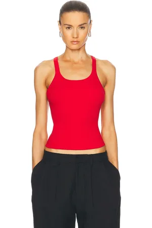 RE/DONE Ribbed Tank in - Red. Size S (also in ).