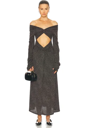 Beaufille Crosby Dress in - Black. Size L (also in M, S, XS).