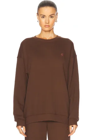 ÉTERNE Oversized Crewneck Sweatshirt in - . Size L (also in M, S, XL, XS).