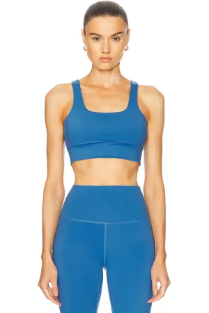 Varley Freesoft Cori Bra in - Blue. Size L (also in M, S, XS).