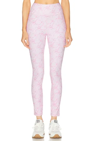 LOVESHACKFANCY Highland Legging in - Pink. Size L (also in ).