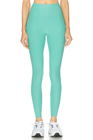 YEAR OF OURS Stretch Play Legging in - Teal. Size L (also in S, XS).
