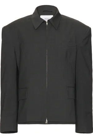 Bianca Saunders Pencil Jacket in - Grey. Size L (also in M, XL/1X).