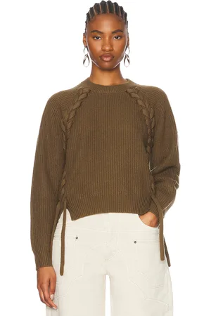 Isabel Marant Noelia Sweater in - Olive. Size 34 (also in 36, 38, 42).