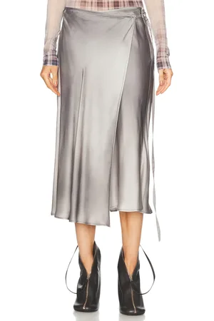 Acne Studios Ivana Skirt in - Grey. Size 38 (also in 40, 42).