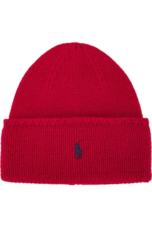 Ralph Lauren Beanie in - Red. Size all.