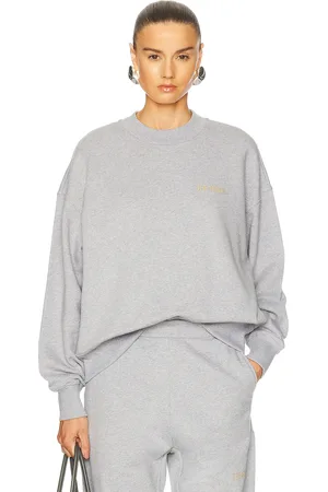 The Attico Sweatshirt in - Light Grey. Size 36 (also in 38, 40, 42, 44).