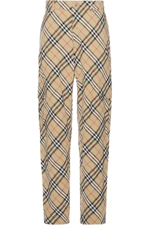 Burberry Linen Trouser in - Cream. Size 46 (also in 50, 52).