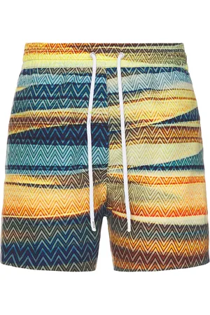 Missoni Swim Short in - Blue,Yellow. Size L (also in M).