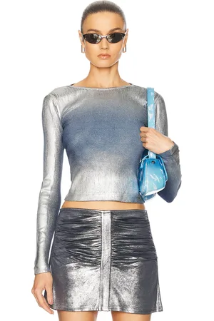 Diesel Long Sleeve T-Shirt in - Blue. Size M (also in S).