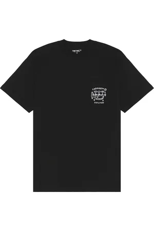 Carhartt S/S Fragments Pocket T-Shirt in - Black. Size L (also in M, S).