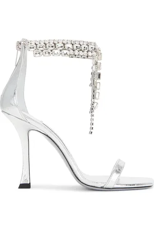 Jimmy Choo Verity 100 Sandal in - Metallic . Size 36 (also in 37, 38, 38.5, 39, 40, 41).