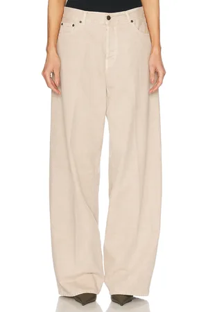 haikure Bethany Twill Pant in - Tan. Size 23 (also in 24, 25, 29, 30).