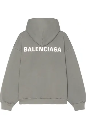 Balenciaga Medium Fit Hoodie in - Grey. Size M (also in XL/1X).