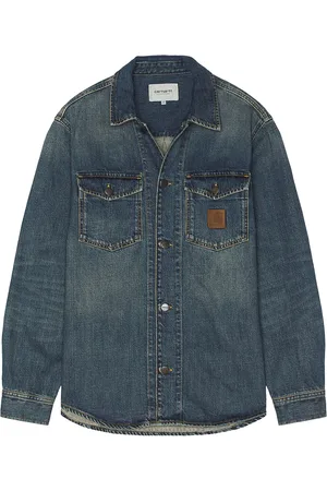 Carhartt Lincoln Shirt Jacket in - Blue. Size L (also in M, S, XL/1X).
