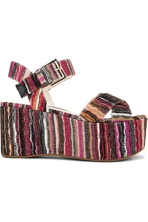 Missoni Julia Sandal in - Fuchsia. Size 38 (also in 39.5).