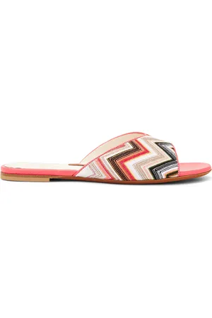 Missoni Alpha Slide in - Coral. Size 35 (also in 36, 36.5, 37, 37.5, 38, 38.5, 39, 39.5, 40).