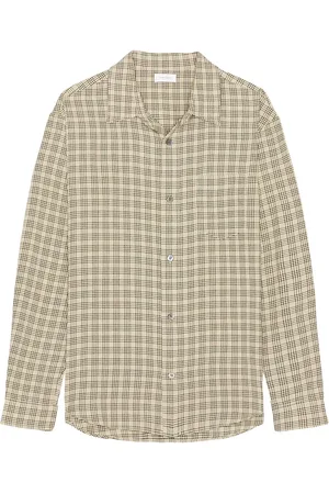 JOHN ELLIOTT Cloak Button Up Shirt in - Grey. Size M (also in ).