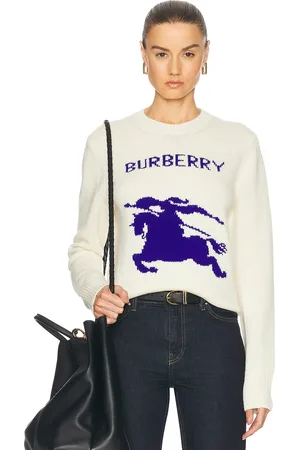 Burberry Crewneck Sweater in - White. Size L (also in S).