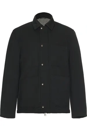 CLUB MONACO New Chore Jacket in - Black. Size XL/1X (also in S).