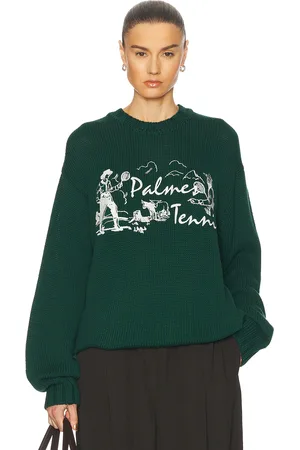 Palmes Dustup Knitted Sweater in - Green. Size XL (also in ).