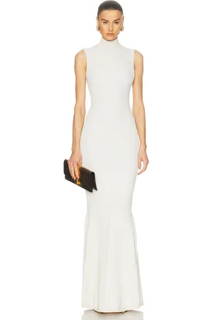 Retrofete Skylar Dress in - White. Size L (also in M, S, XL).