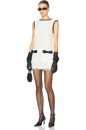 Helsa The Lace Mini Dress in - . Size L (also in M, S, XL, XS, XXS).