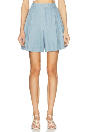 Ralph Lauren High Waisted Mini Short in - Blue. Size 4 (also in 6).