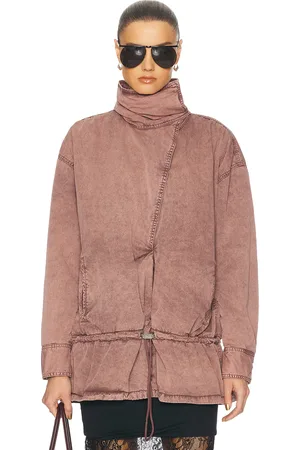 The Attico Bomber Jacket in - Mauve. Size 36 (also in 38, 40, 42).