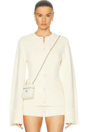 SER.O.YA Tira Cardigan in - Ivory. Size L (also in XL).