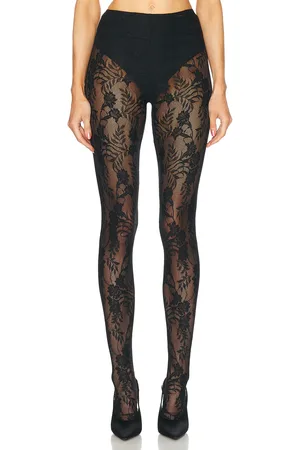 Norma Kamali Legging With Footie in - . Size L (also in M, S, XL, XS).