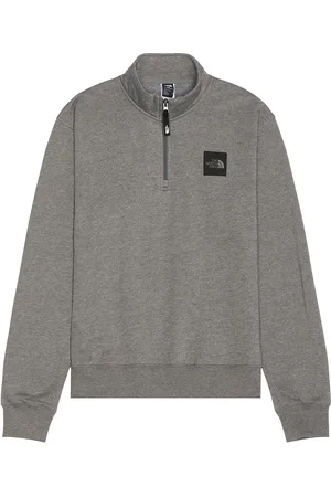 The North Face Box Half Dome 1/4 Zip in - Grey. Size L (also in M, XL/1X).