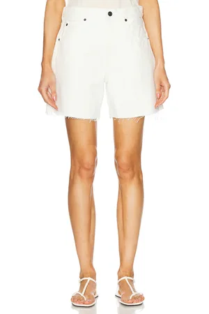 SLVRLAKE Sienna Short in - White. Size 25 (also in 26, 29, 30).