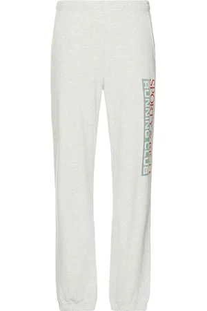 Sporty & Rich Finish Line Sweatpant in - Grey. Size L (also in M, S, XL/1X).