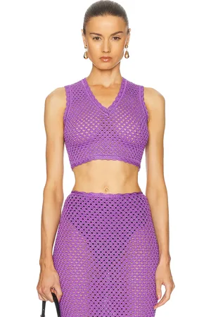 Dolce & Gabbana Crochet Cropped Top in - . Size 36 (also in 38, 40).