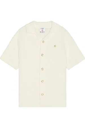 Casablanca Summer Shirt in - Cream. Size L (also in M, S).
